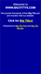 Mobile Screenshot of bigtittys.com